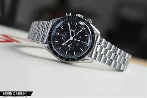 omega speedmaster professional wristshot|Omega Speedmaster professional lug to.